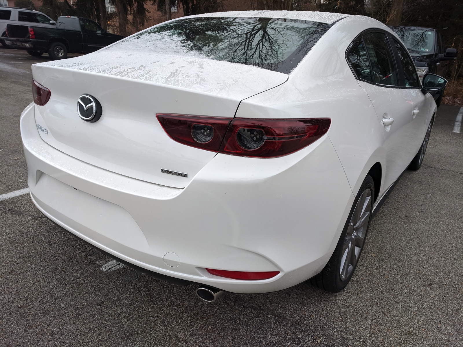 New 2020 Mazda Mazda3 Sedan Select Pkg in SNOWFLAKE WHITE PEARL MC ...