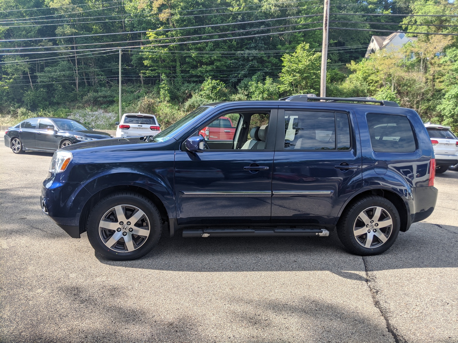 Pre Owned 2013 Honda Pilot Touring In Obsidian Blue Pearl Greensburg