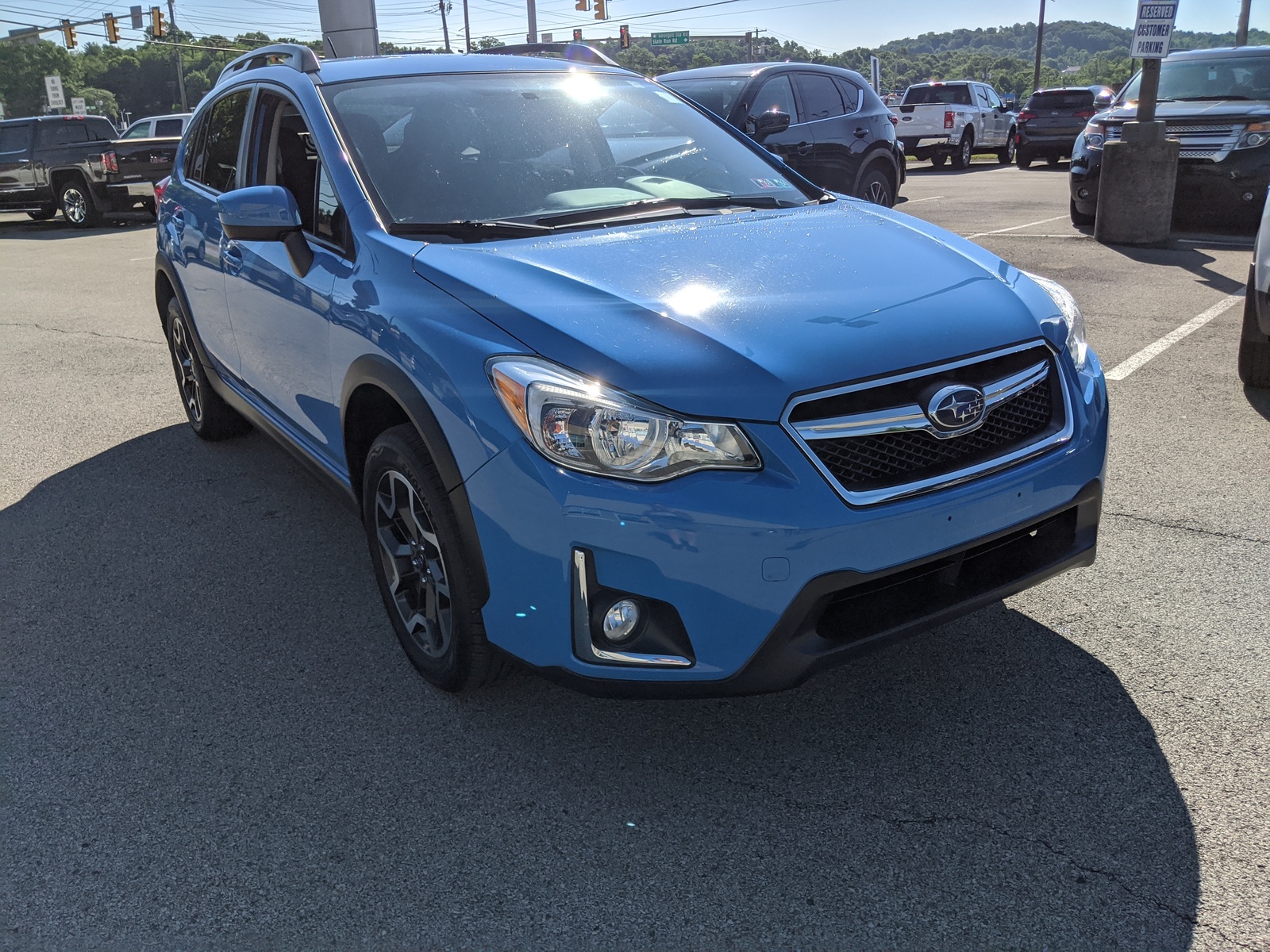 Pre-Owned 2017 Subaru Crosstrek Premium in Hyper Blue | Greensburg, PA ...