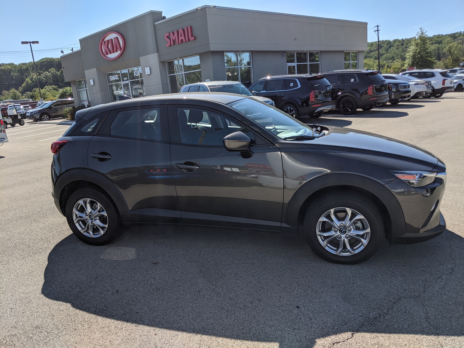 Certified Pre-Owned 2018 Mazda Mazda CX-3 Sport in TITANIUM FLASH MICA ...