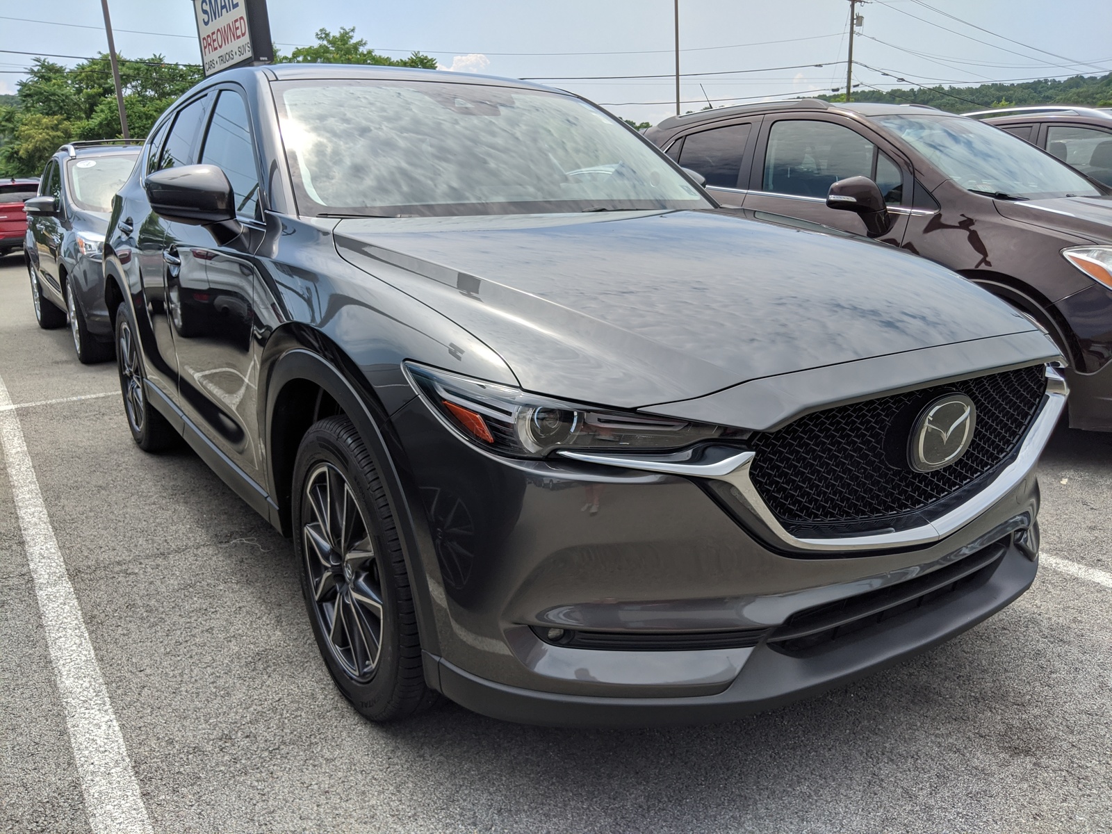 Certified Pre-Owned 2017 Mazda Mazda CX-5 Grand Touring in Machine Gray ...